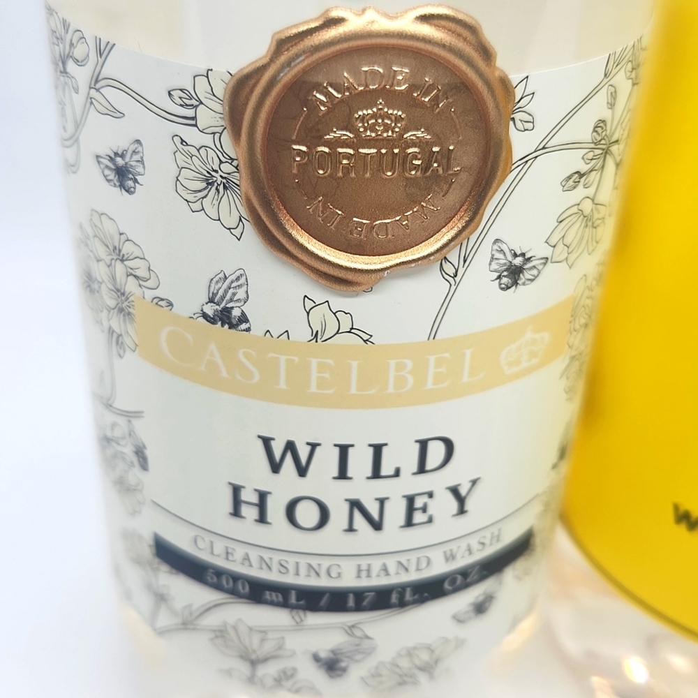 Castelbel Wild Honey Liquid Soap Bundle New - Picture 2 of 5